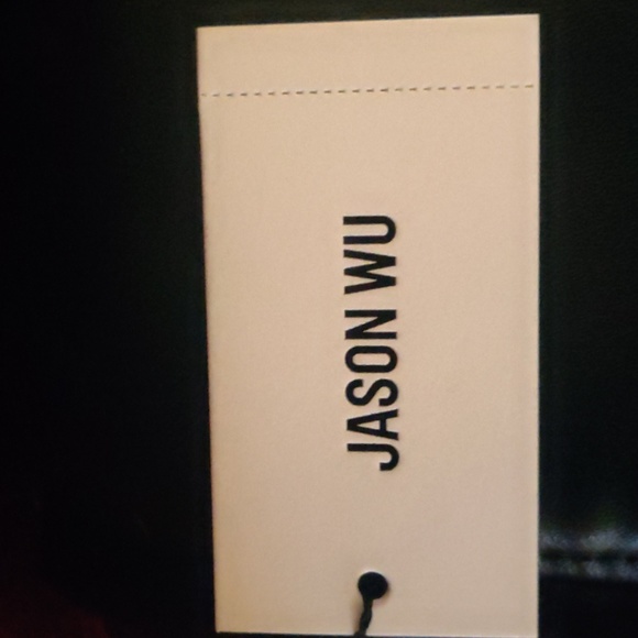 Jason Wu Quilted Black Shoulder Bag with Chain Strap Purse. - Picture 6 of 13